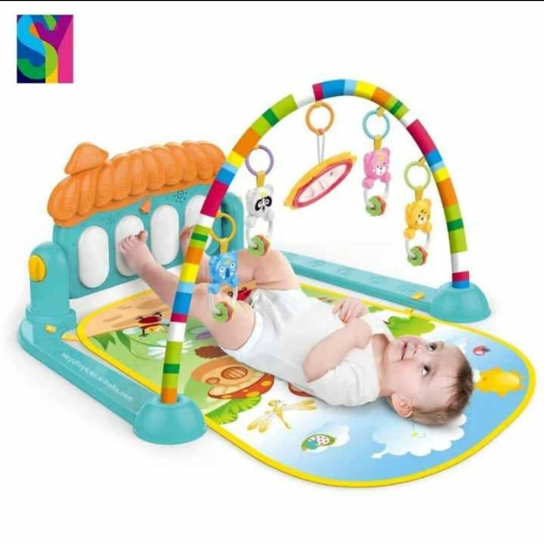 Tapis musical de piano pour bé