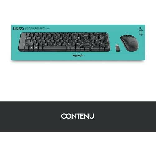 Logitech MK220 Clavier & Souris