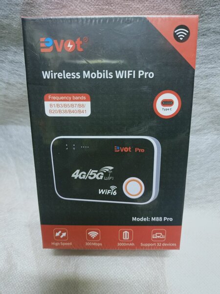 Wifi pocket M88 pro 3.000Mah