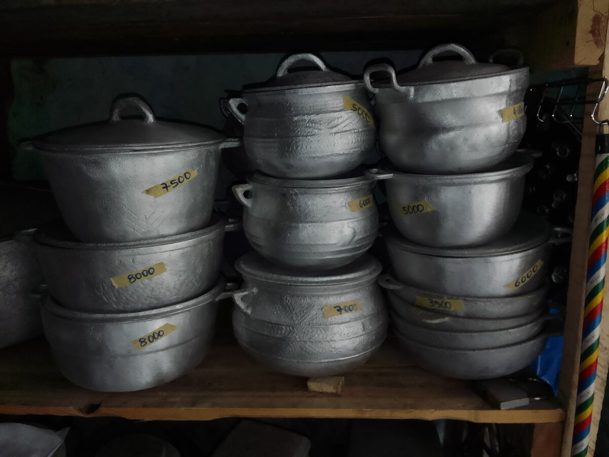 Cocottes en aluminium