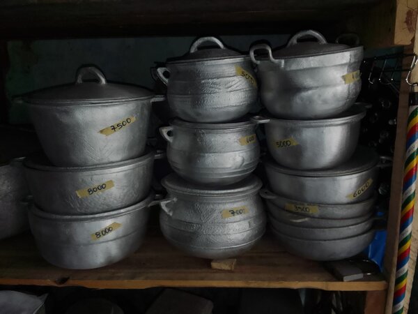 Cocottes en aluminium