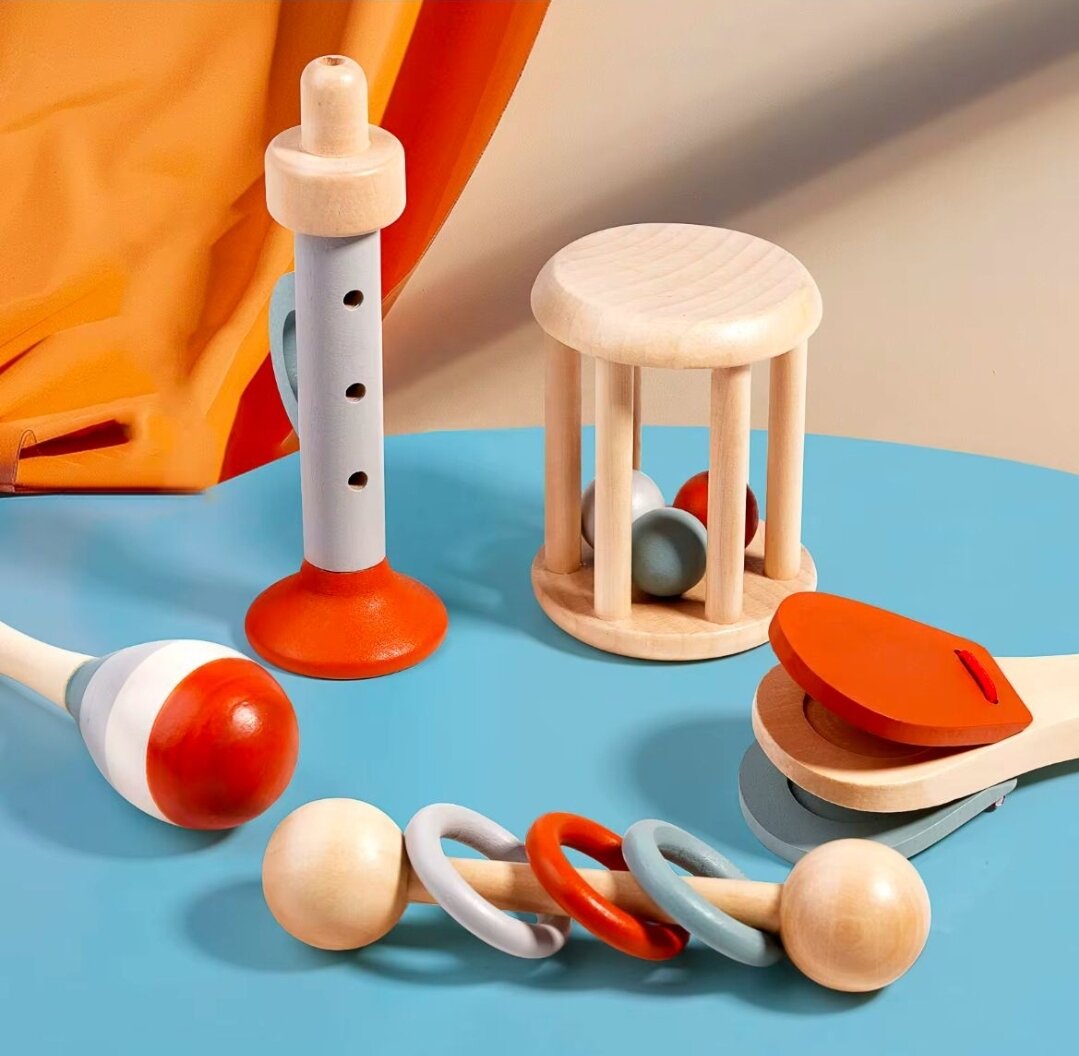 Set de jouets en bois pour bébés