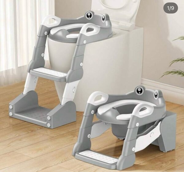 Réducteur de toilette enfant avec marche