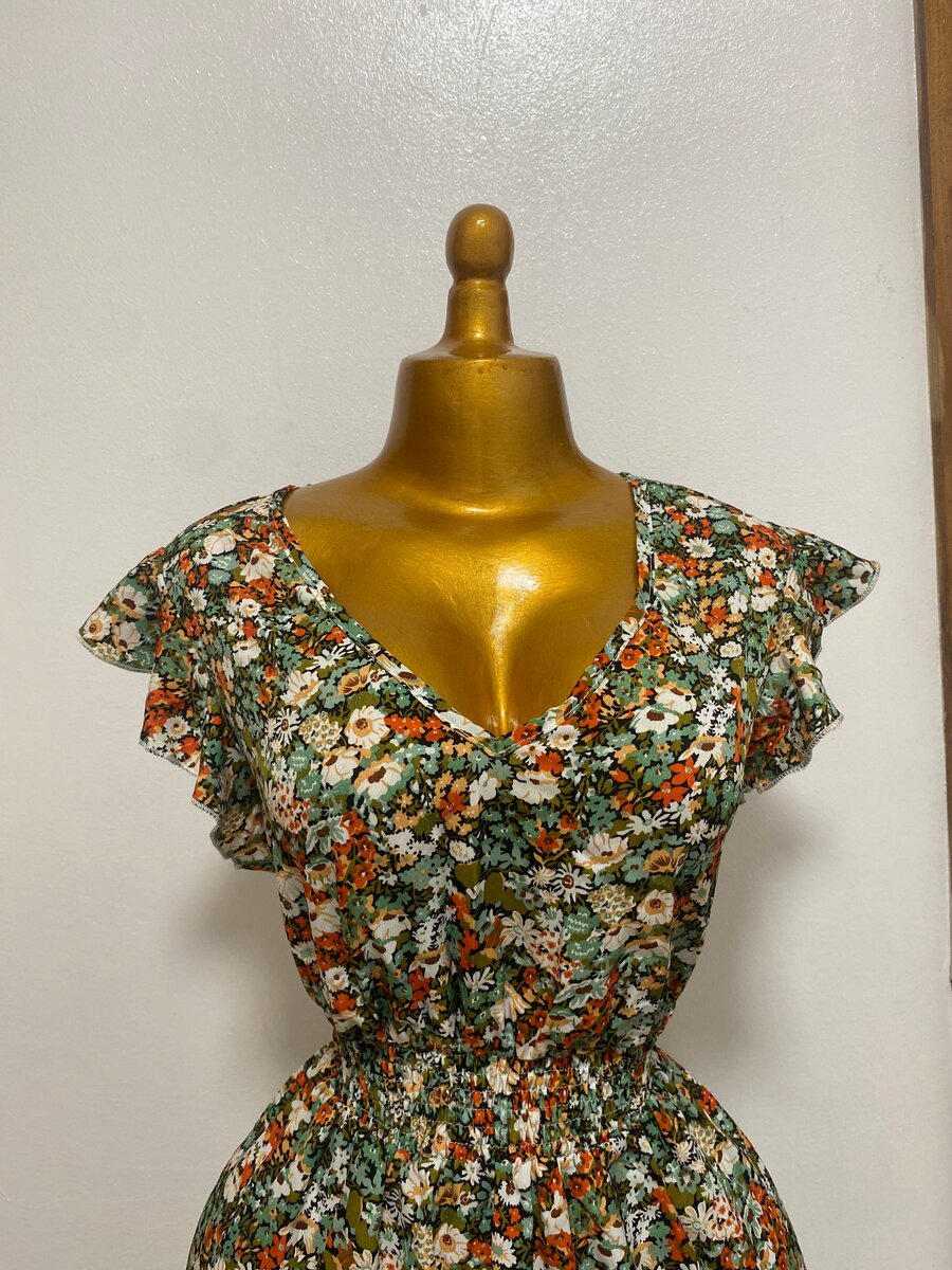 Robe florale élégante été
