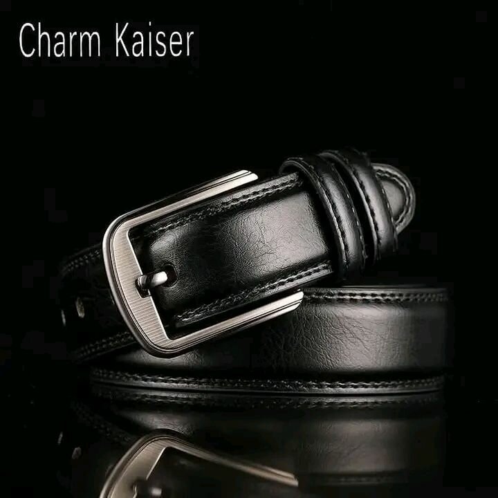 Ceinture en cuir élégante homme