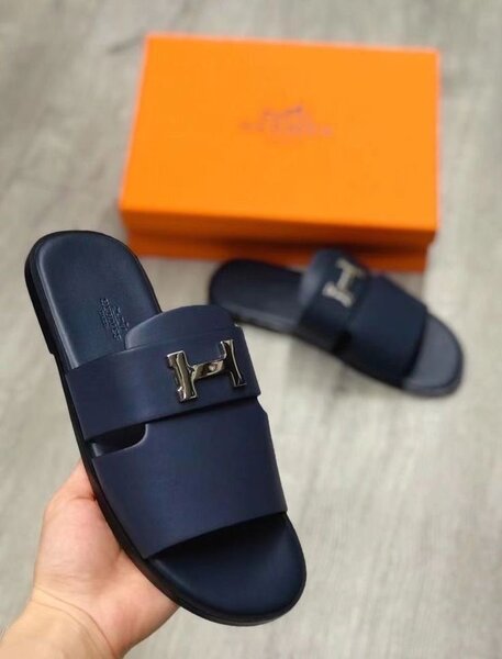 Sandales en cuir tendance homme