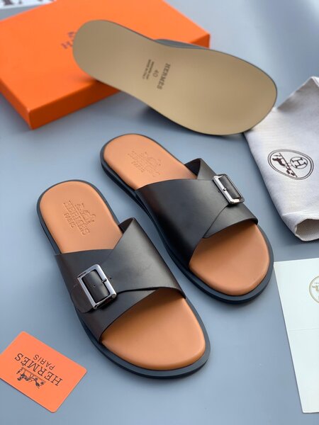 Hermes slippers