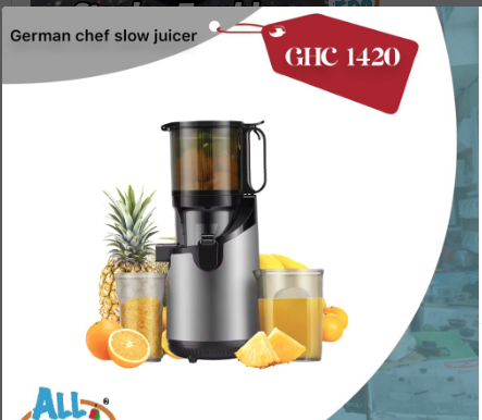 German chef slow juicer