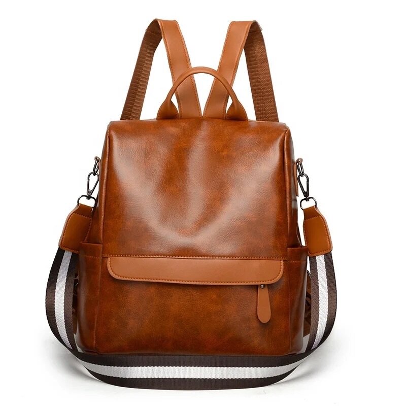 Ladies leather backpacks