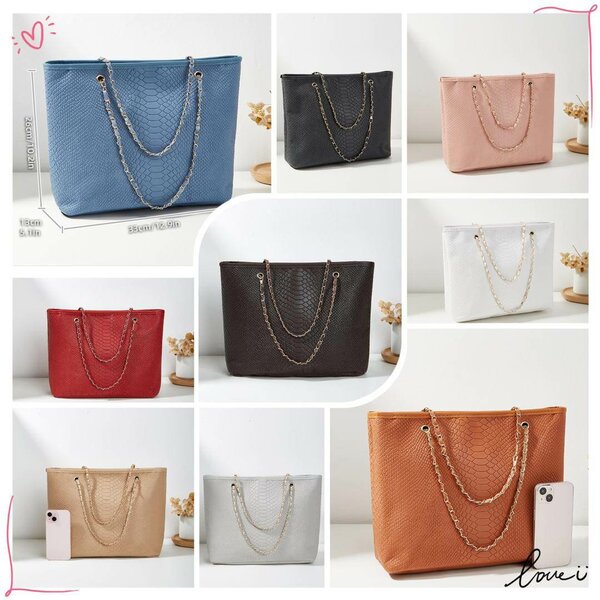 Sac à main en cuir texturé