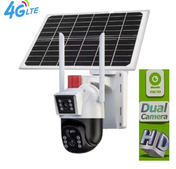 Caméra solaire AI 4G HD