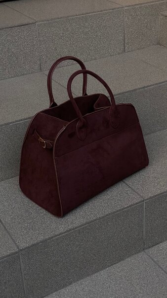 Новая сумка искусственная замша