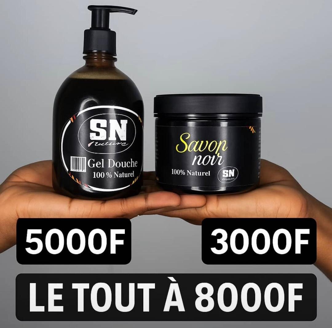 Savon Noir Naturel Purifiant