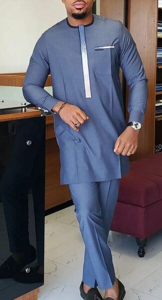 Complet tunique en coton