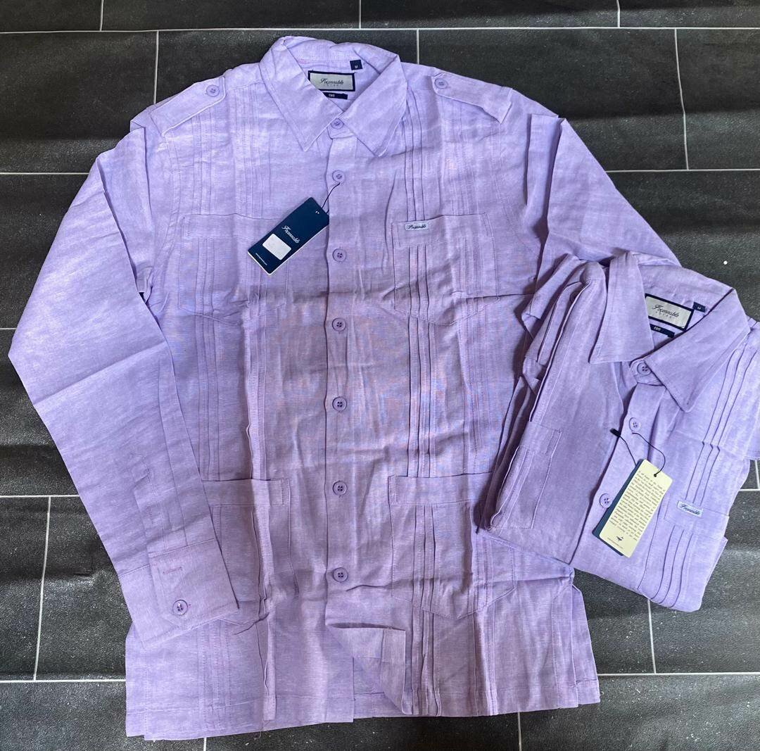 Chemises en lin pour hommes