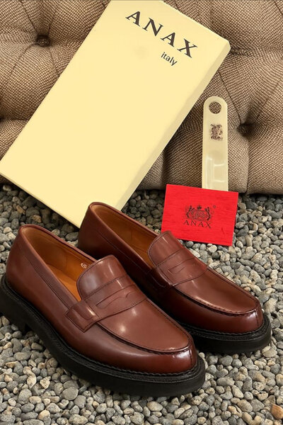 Mocassins en cuir élégants