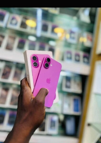 Smartphone moderne rose