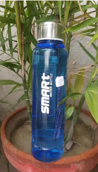 water bottle 600 ml with1 plastic glass for free