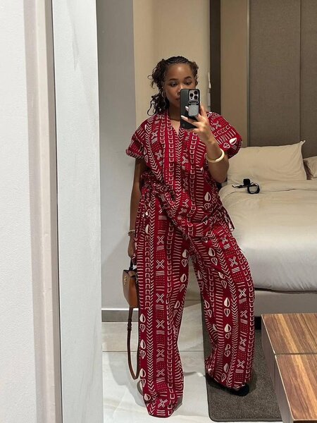 Robe Dashiki Colorée Femme