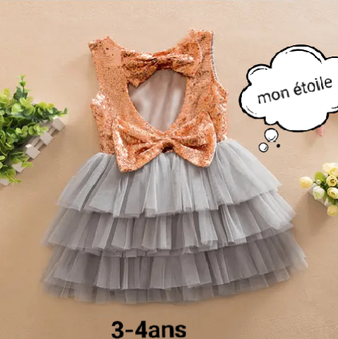 Robe princesse petite fille