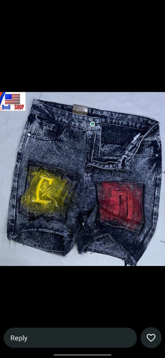 Stylish Men's Denim Shorts