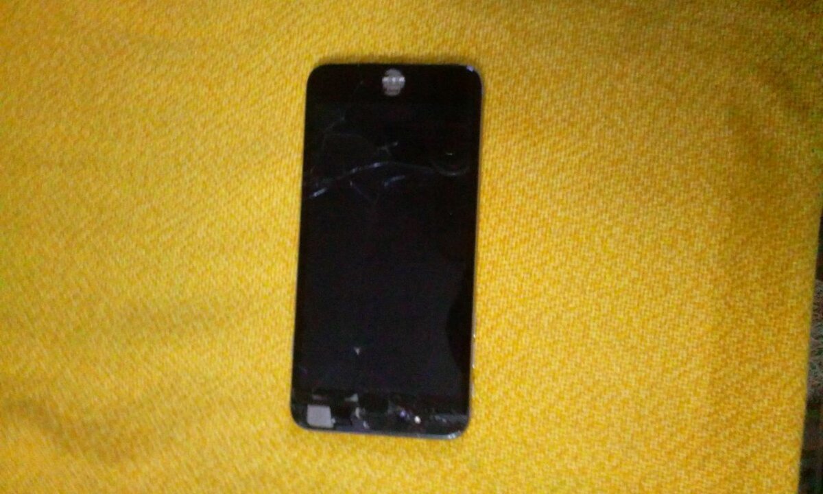 iPhone d'occasion, écran cassé