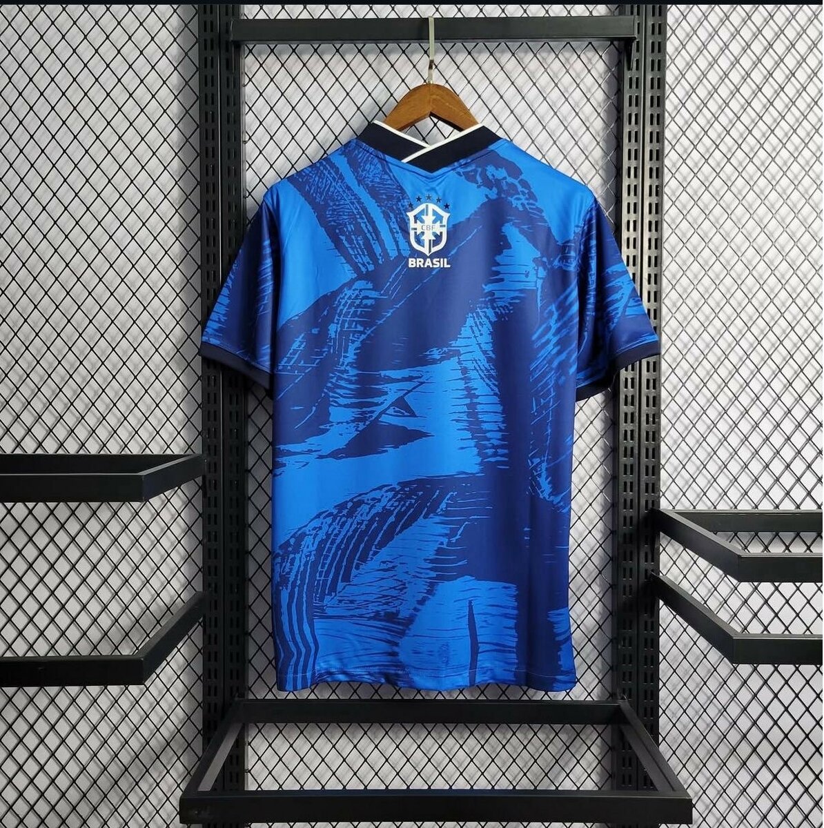 Brazil Blue Soccer Jersey