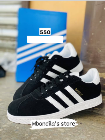 black adidas sneakers