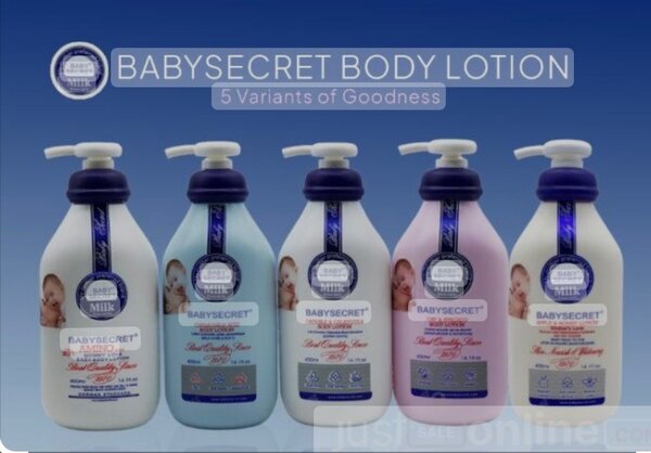 Kids lotions and shower gel