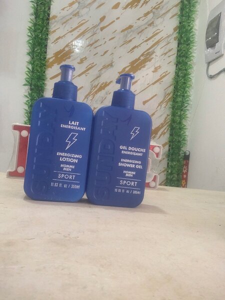 Gel et Lait Énergisants Homme