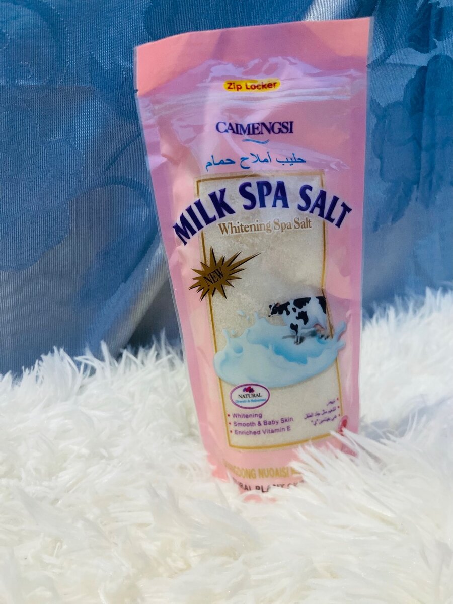 Gommage au sel pour visage et