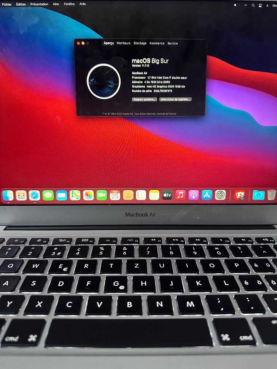 MacBook Air 13" Core i7 128G