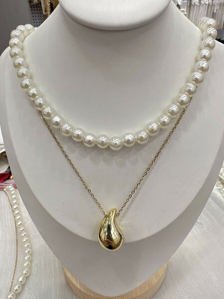 Fashion 2 in 1 necklace