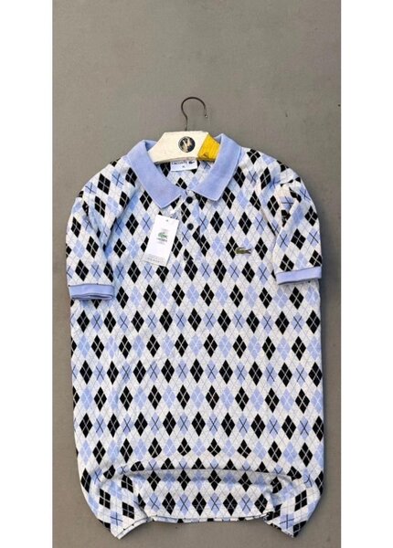 Polo-shirt en losange élégant