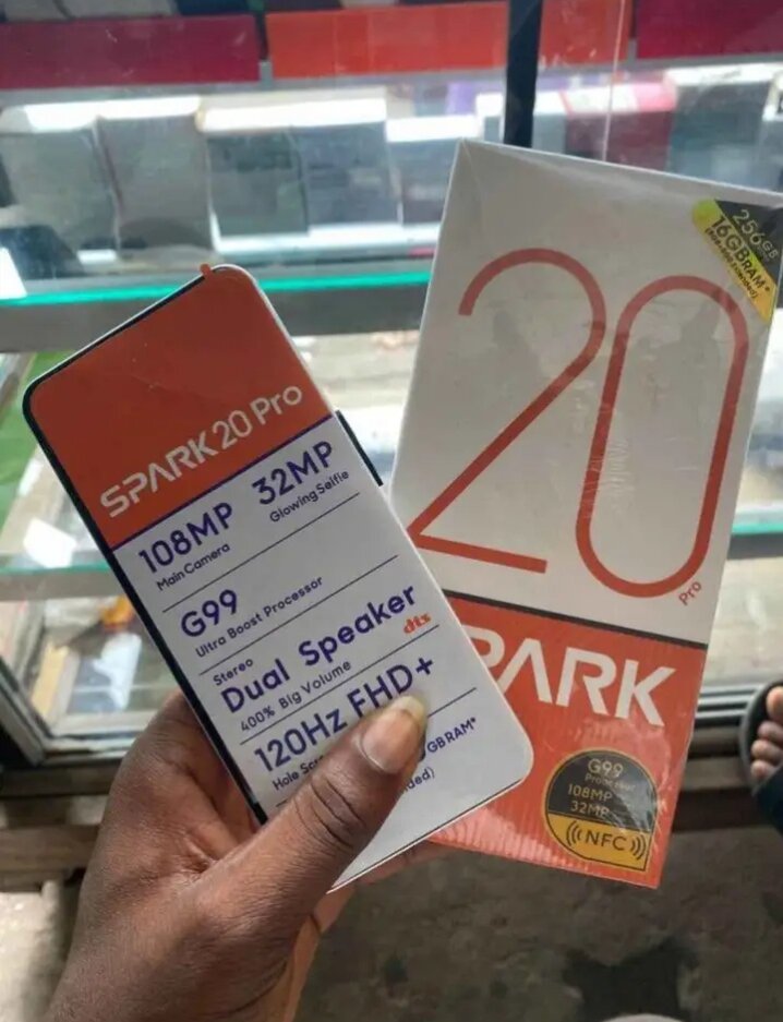Smartphone SPARK 20 Pro 256Go