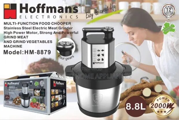 Hoffmans 8.8 Liters Meat Grinder/fufu pounder machine