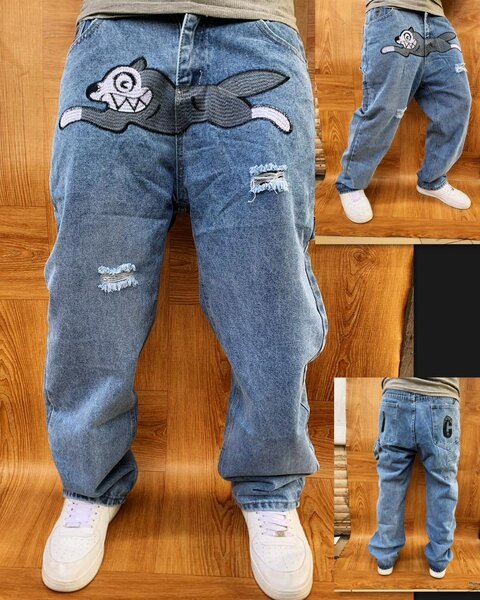 ICE CREAM BAGGY JEANS