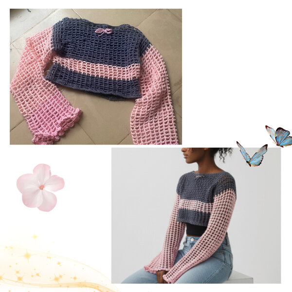 Shrug Migon Gris Rose