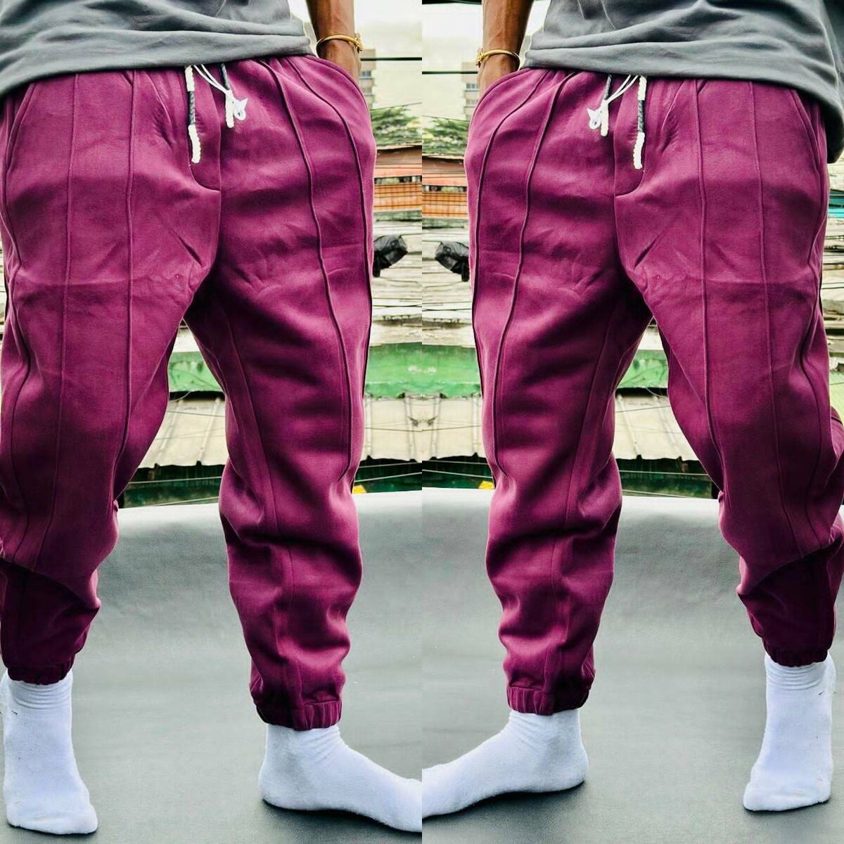 Pantalon de jogging tendance