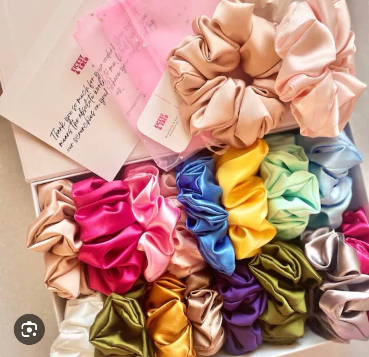 Scrunchie gift box