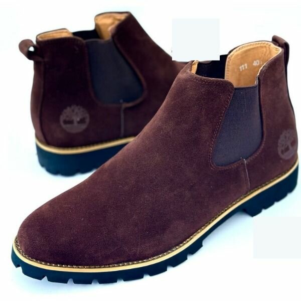 Timberland Suede Wine Cat Boots Shoe for Men