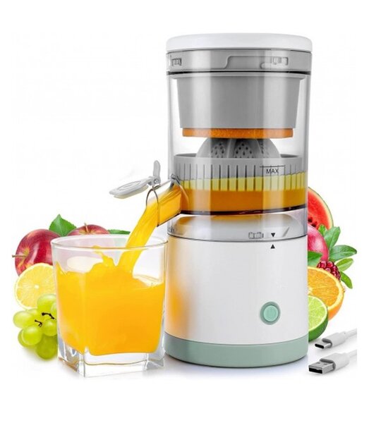 45W 800MAH ABS PORTABLE CORDLESS USB CITRUS JUICER JMK4010