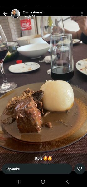 Délicieux Repas Africain