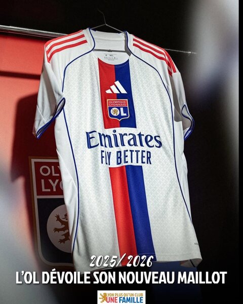 Maillot OL 2025/2026