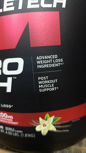 MUSCLE TECH NITRO TECH RIPPED +WEIGHT LOSS PROTEIN