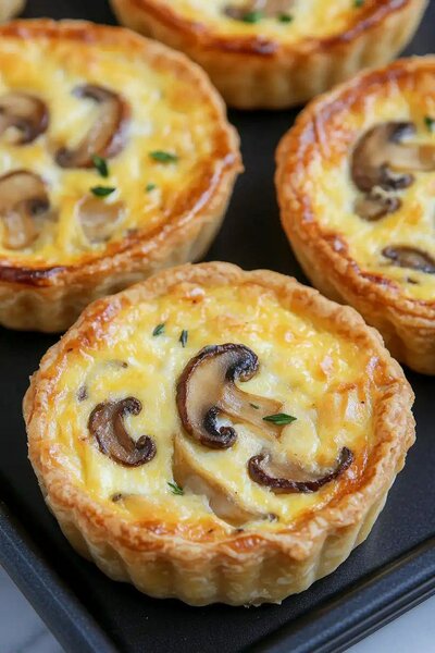 Mini Quiches Gourmets