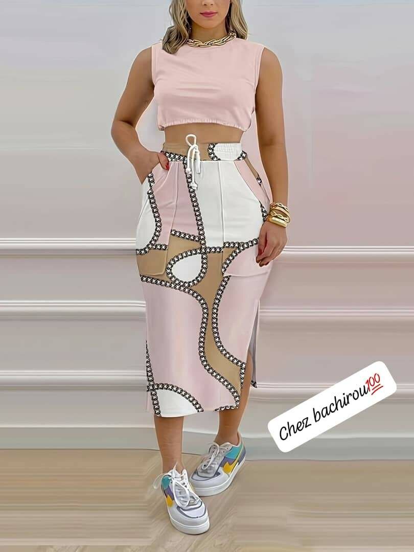 Ensemble élégant femme