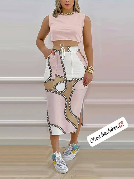 Ensemble élégant femme