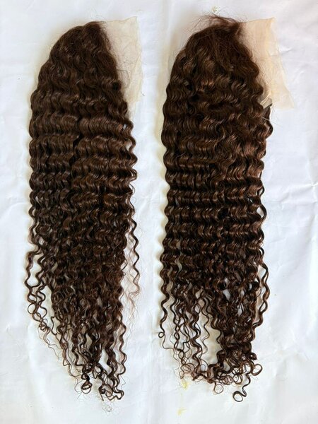 Perruques lace front curly