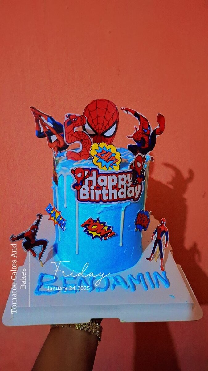Spiderman Cake